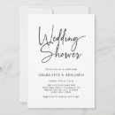Search for simple shower wedding invitations Handwritten