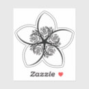 Search for white plumeria stickers Hawaii
