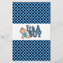 Search for baby boy stationery paper It's a boy