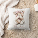 Search for pink bow pillows Baby girl