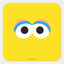 Search for big face stickers Big bird sesame st
