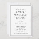 Search for black housewarming party invitations Chic