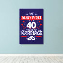 Search for 40th wedding anniversary art Typography