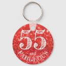 Search for 55th keychains Birthday