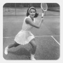 Recherche de tennis femmes autocollants Noir et blanc