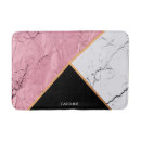 Search for rose gold marble bath mats Chic