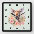 Search for deer clocks Floral