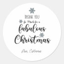 Search for seasons greetings stickers Thank you