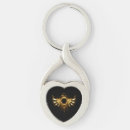 Search for steampunk keychains Black