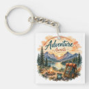 Search for adventure awaits keychains Travel