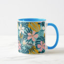 Search for hawaii pattern mugs Hibiscus