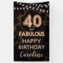 Search for vertical birthday banners Gold