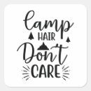 Search for hair care stickers Camping