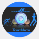 Recherche de triathlete autocollants Fonctionnement