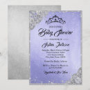 Search for diamond baby shower invitations Glitter