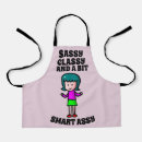 Search for sassy aprons Mom