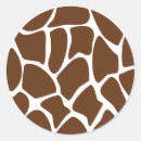 Search for giraffe pattern stickers Animal