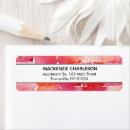 Search for geometric return address labels Simple