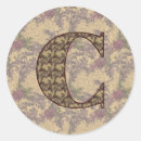 Search for initial c stickers Elegant
