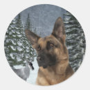 Search for german shepherd christmas stickers Xmas