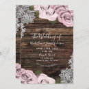 Search for blush rose wedding invitations Chic