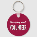 Search for volunteers keychains Recognition