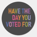 Search for anti voting stickers Democracy