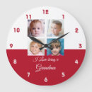 Recherche de rouge et blanc horloges Pour elle