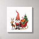 Search for santa claus canvas prints Animal