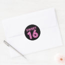 Search for hot pink and black stickers For kids