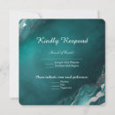 Search for teal and silver wedding invitations Marble