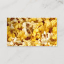 Search for popcorn business cards Fun