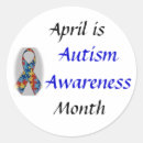Search for autism month stickers Awareness