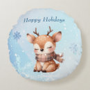 Search for blue and white christmas pillows Whimsical