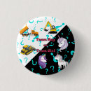 Recherche de garçon ou fille badges Blanc