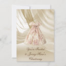 Search for damask christening invitations Pink