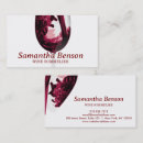 Search for sommelier business cards Burgundy