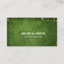 Recherche de jardinier cartes visite Services de jardinage