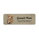 Search for smiling flower return address labels Cartoon