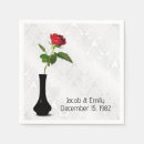 Recherche de damassé blanche rouge Invités