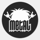Search for metalhead stickers Headbanger