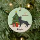 Search for black dog ornaments Illustration