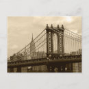 Recherche de manhattan vintage cartes postales Pont de manhattan