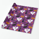 Search for pumpkin wrapping paper Bats