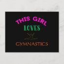 Recherche de gymnaste fille cartes postales Pour elle