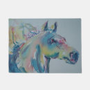 Search for horse doormats Colourful