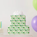 Recherche de saint patrick papier cadeau Trèfle
