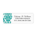 Recherche de elegant damask return address labels Dentelles