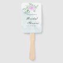 Search for bridal shower hand fans Greenery
