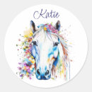 Search for horse lovers stickers Flowers